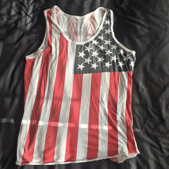 ⭐️Hot Miami Styles American Flag Tank Top - Picture 1 of 3